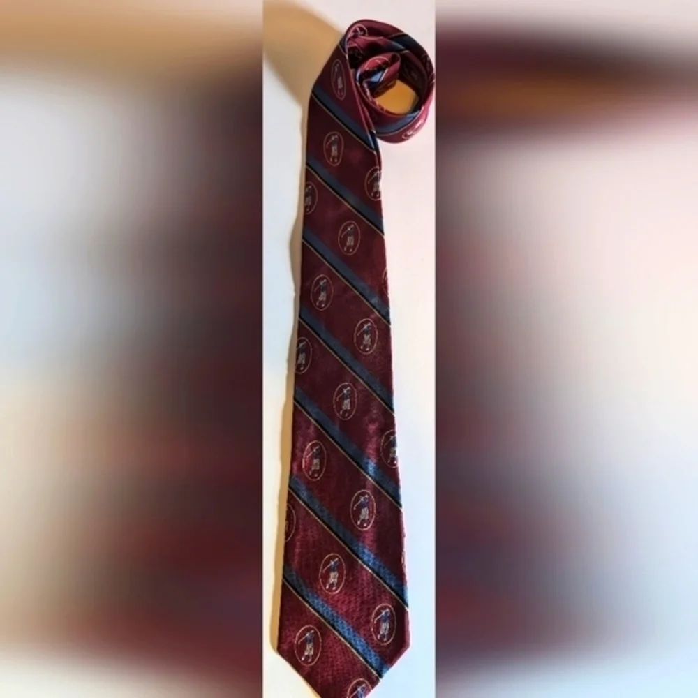 Men's Bobby Jones 100% Italian Silk Novelty‎ Golf Necktie